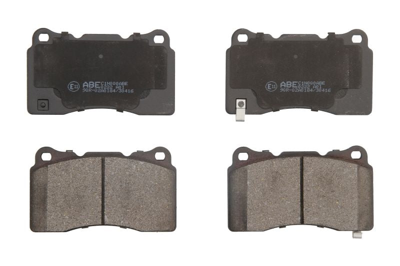 Kit 4 Pastiglie Freno Anteriori Compatibile Per Honda Civic X (FC) dal 2017> BIBA-RICAMBI