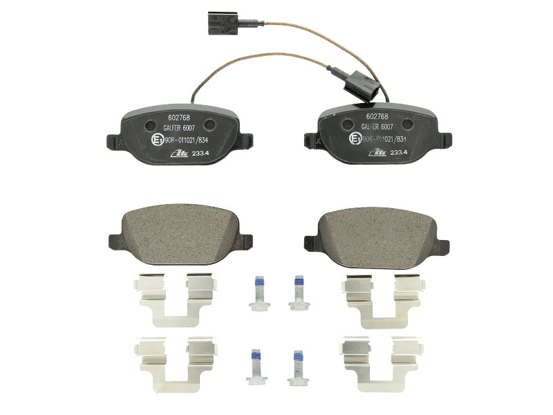 Kit 4 Pastiglie Freno Marca ATE Codice | 13.0460-2768.2 BIBA-RICAMBI