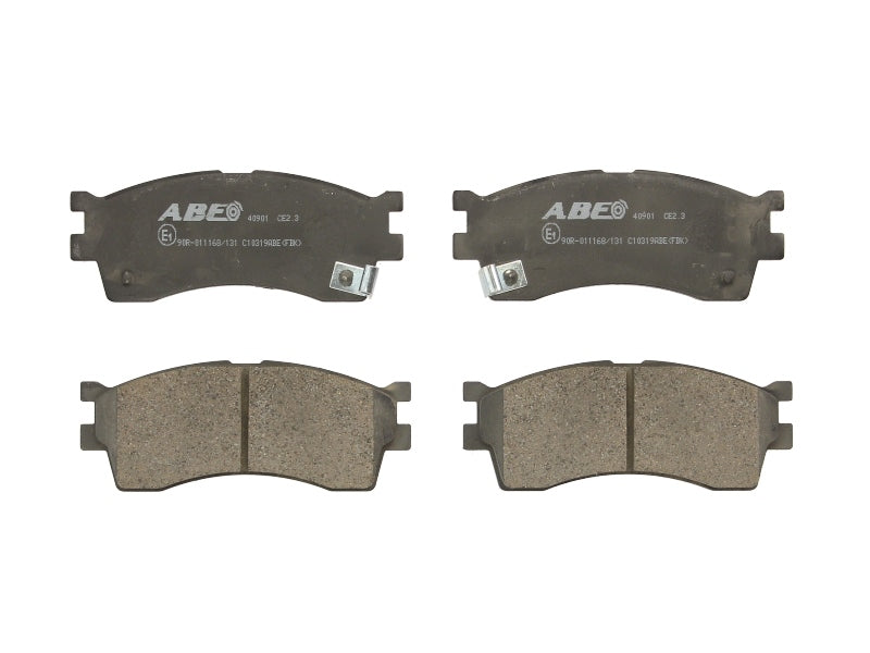 Kit 4 Pastiglie Freno Anteriori Compatibile Per Kia Clarus (GC) dal 1998> BIBA-RICAMBI
