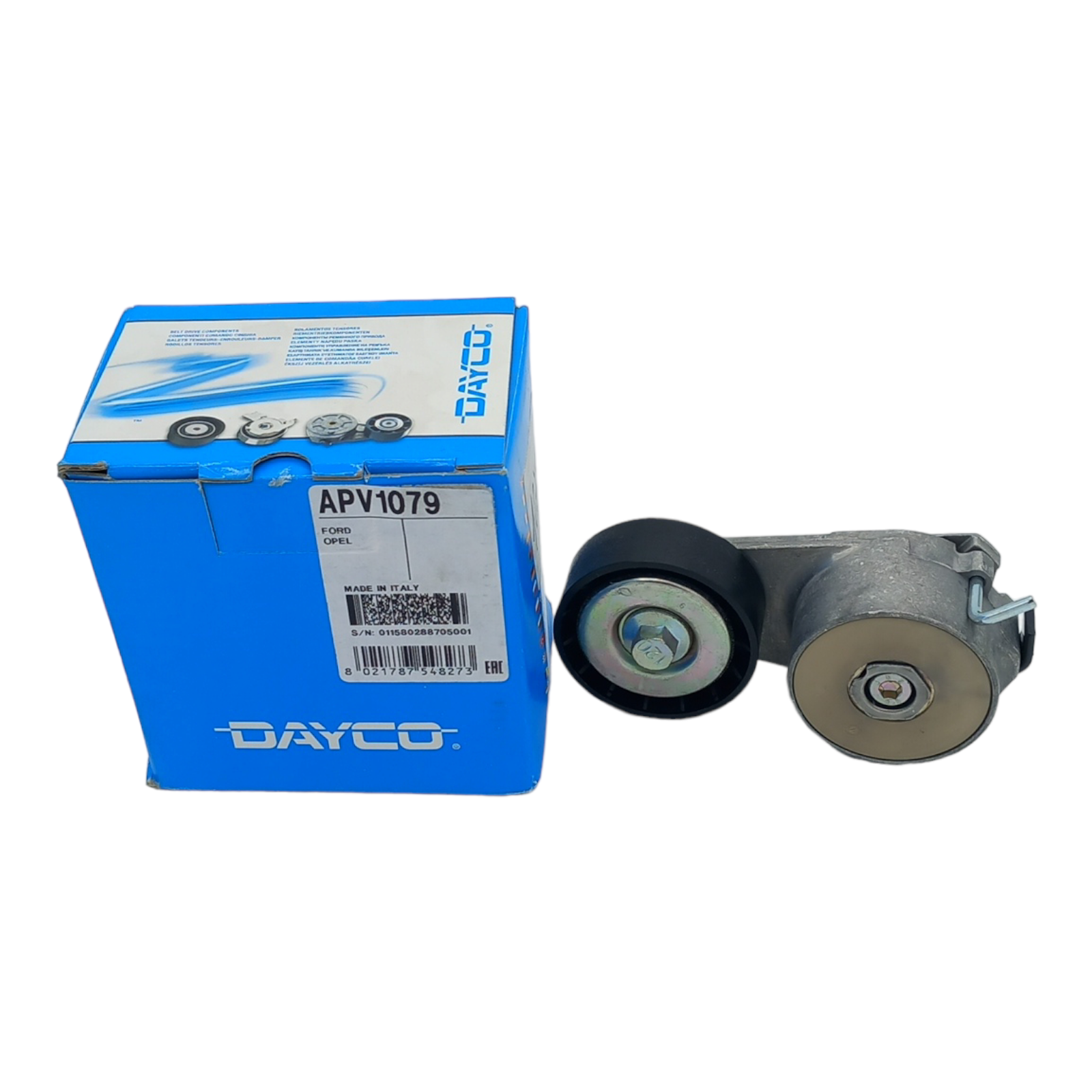 Braccio Tenditore Cinghia Poly-V Marca Dayco Art.APV1079 BIBA-RICAMBI