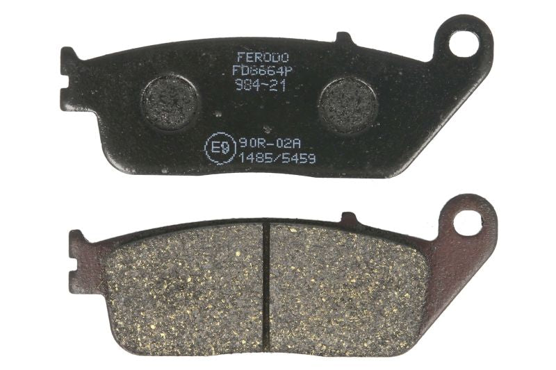 Kit 2 Pastiglie Freno Moto Marca Ferodo Codice | FDB664P BIBA-RICAMBI