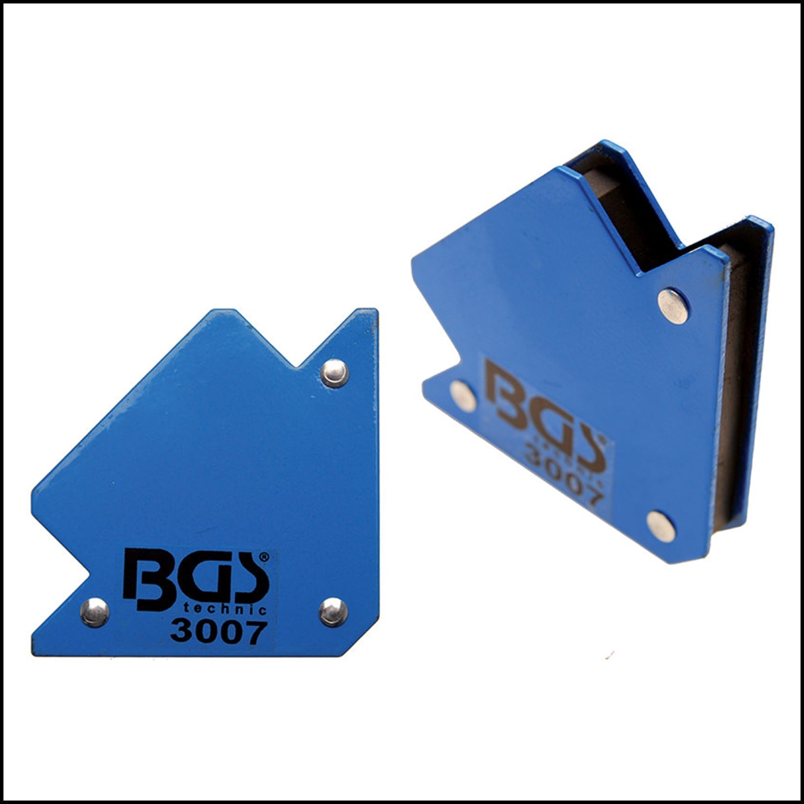 B. Squadra Magnetica di Montaggio 11 kg Posizionatore 45-90-135° Saldatura Morsa Bgs Germany BIBA-RICAMBI