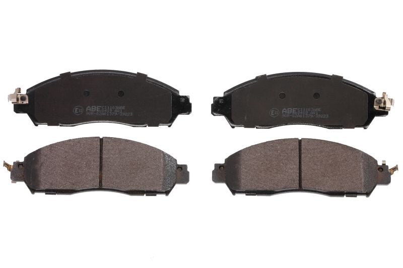 Kit 4 Pastiglie Freno Anteriori Compatibile Per Nissan NP300 Navara (D23) dal 2015> BIBA-RICAMBI