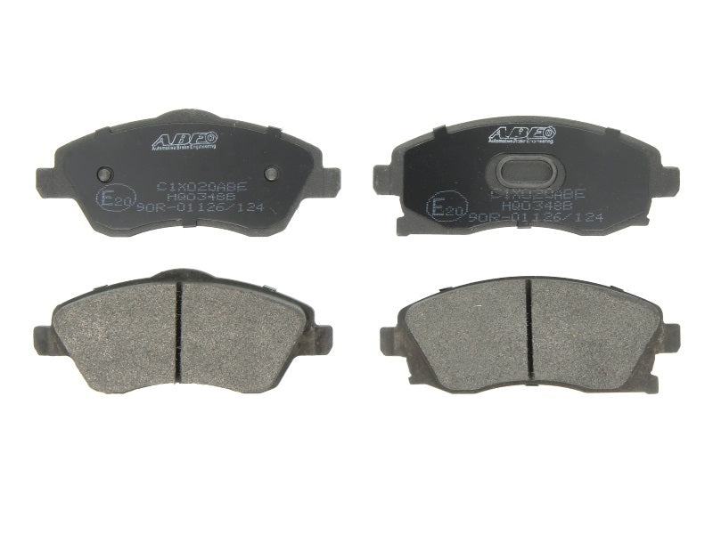 Kit 4 Pastiglie Freno Anteriori Compatibile Per Opel Combo Dal 2001> BIBA-RICAMBI
