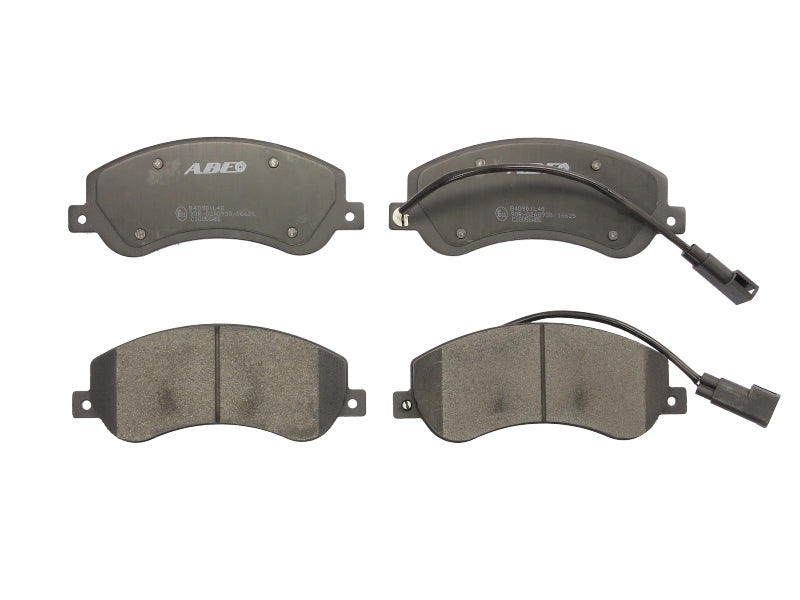 Kit 4 Pastiglie Freno Anteriori Compatibile Per Ford Transit Dal 2006-2014 BIBA-RICAMBI
