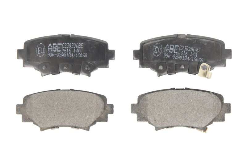 Kit 4 Pastiglie Freno Posteriori Compatibile Per Mazda 3 (BM,BN) Dal 2013> BIBA-RICAMBI