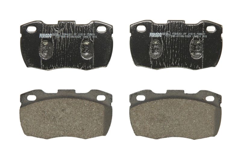 Kit 4 Pastiglie Freno Marca Ferodo Codice | FDB871 BIBA-RICAMBI