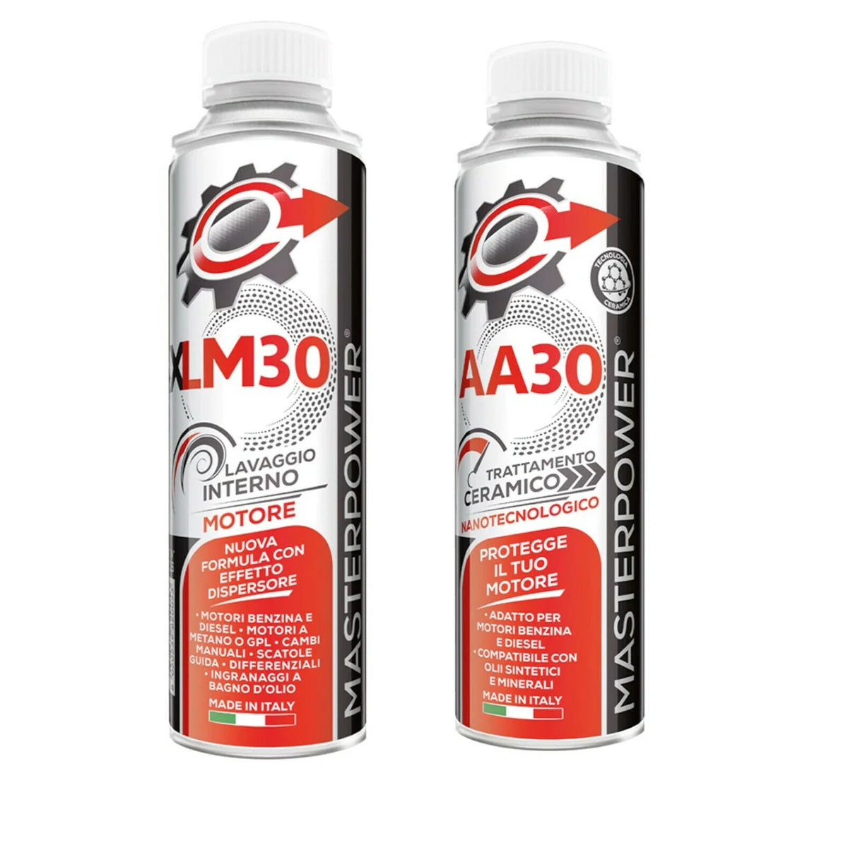 Additivo Trattamento Ceramico Nano Tecno Pulitore + Lavaggio Motore Professionale