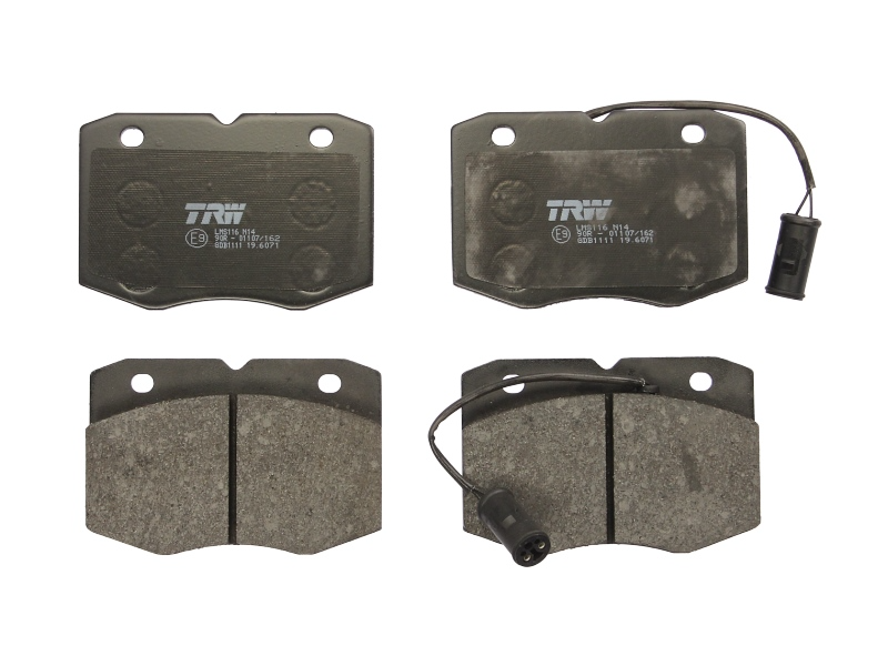 Kit 4 Pastiglie Freno Marca TRW Codice | GDB1111 BIBA-RICAMBI
