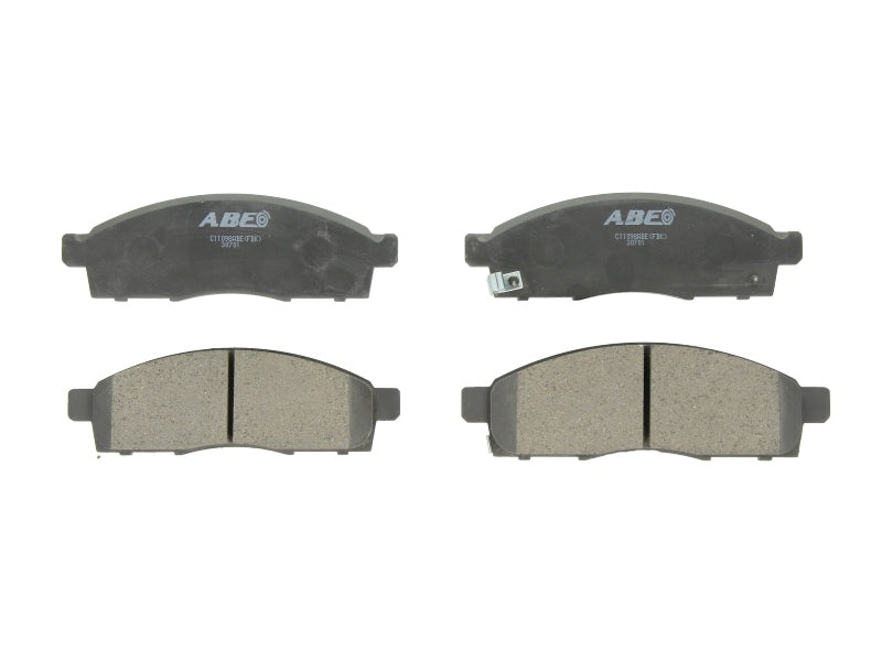 Kit 4 Pastiglie Freno Posteriori Compatibile Per Nissan NV200 dal 2010> BIBA-RICAMBI