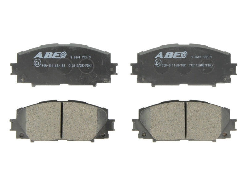Kit 4 Pastiglie Freno Anteriori Compatibile Per Toyota Corolla (E16) dal 2015> BIBA-RICAMBI