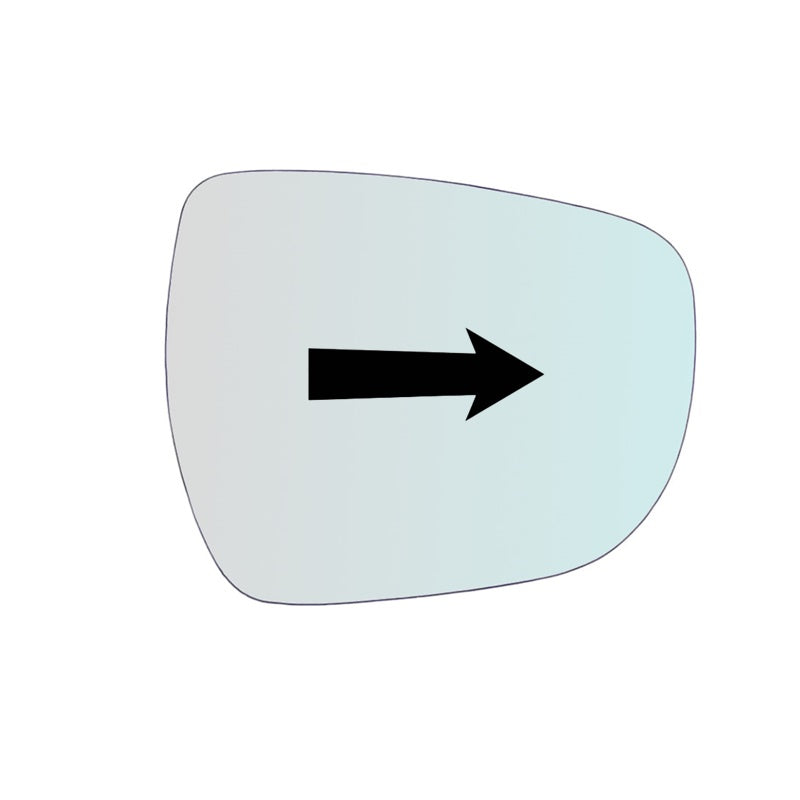 Vetro Specchio Retrovisore Lato DX Per Suzuki IGNIS III (MF) dal 2016>...