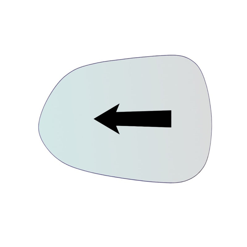 Vetro Specchio Lato SX-Guidatore Per Honda Jazz II (GD) solo 2001-2004