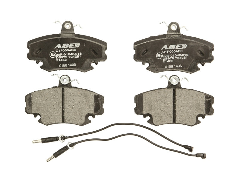 Kit 4 Pastiglie Freno Anteriori Compatibile Per Renault 9 (L42) dal 1981-1989 BIBA-RICAMBI