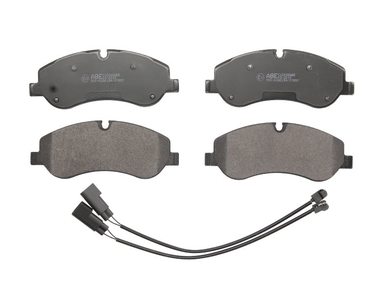 Kit 4 Pastiglie Freno Anteriori Compatibile Per Ford Transit Custom V363 (F) dal 2013> BIBA-RICAMBI