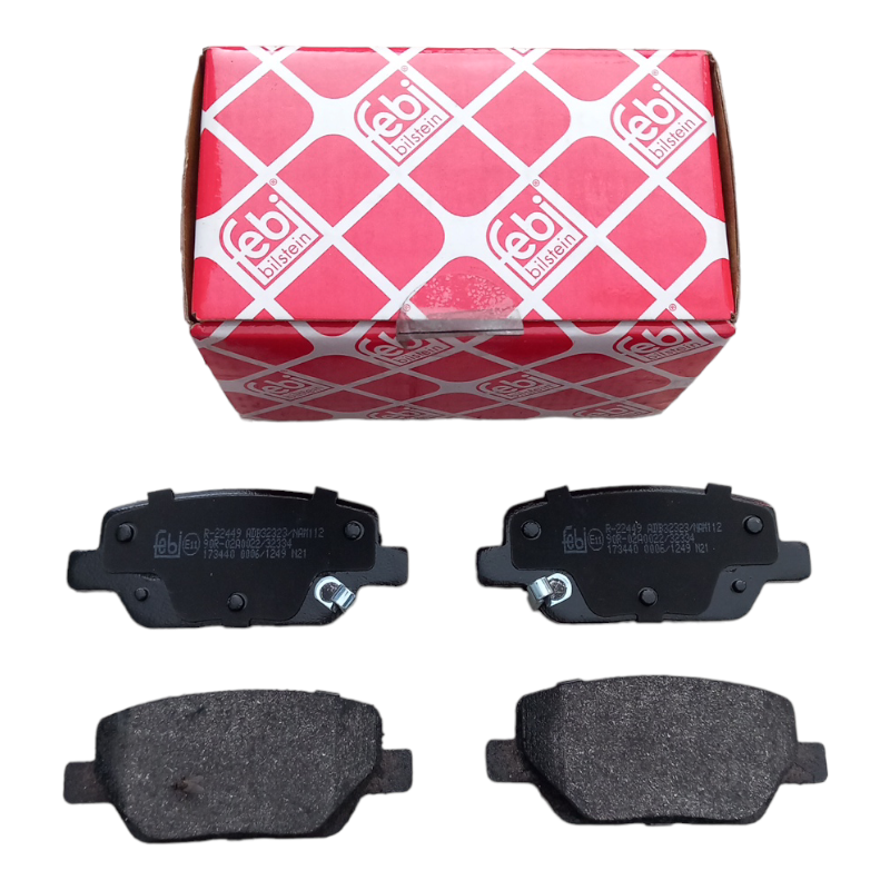 Pastiglie Freno Compatibili Per Fiat Tipo art.1149X BIBA-RICAMBI