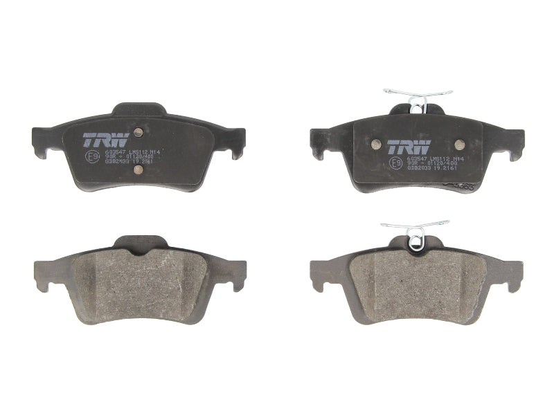 Kit 4 Pastiglie Freno Marca TRW Codice | GDB2033 BIBA-RICAMBI