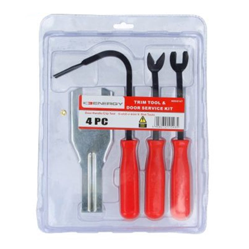 Utensile Serie 4 Pinze Per Rimozione Finiture Portiere BIBA-RICAMBI