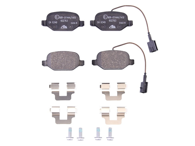 Kit 4 Pastiglie Freno Marca ATE Codice | 13.0460-2763.2 BIBA-RICAMBI