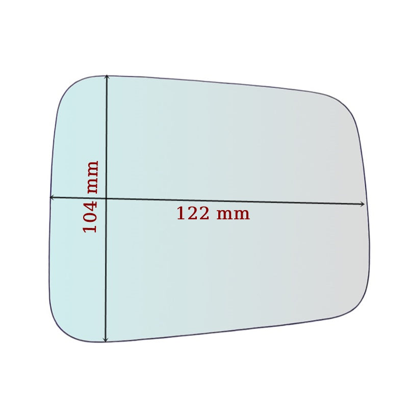 Vetro Specchio Retrovisore Lato SX Per Moto BMW K100