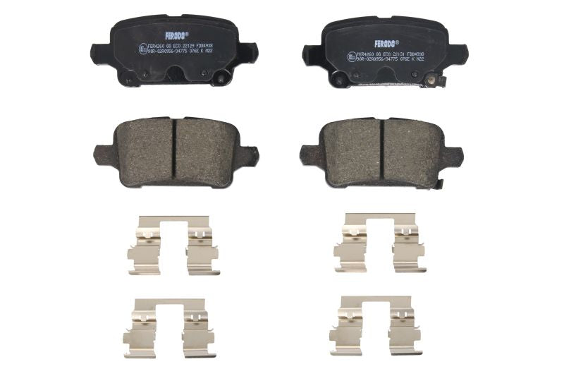 Kit 4 Pastiglie Freno Marca Ferodo Codice | FDB4938 BIBA-RICAMBI