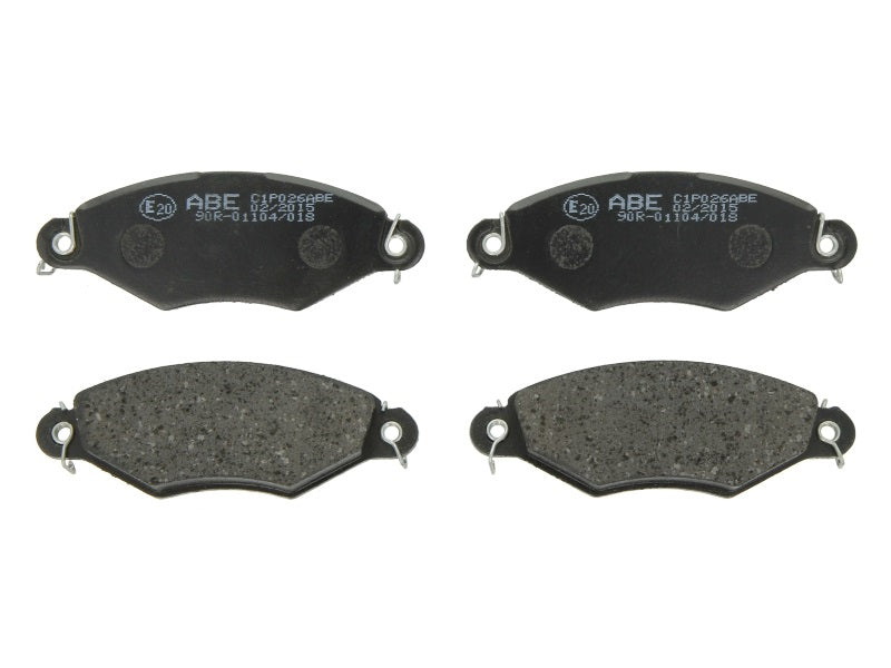 Kit 4 Pastiglie Freno Anteriori Compatibile Per Peugeot 206 Dal 1998> BIBA-RICAMBI