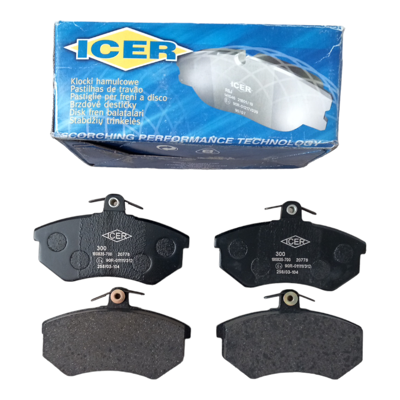Pastiglie Freno Compatibili Per Audi | Chery | Seat | VW art.1067X BIBA-RICAMBI