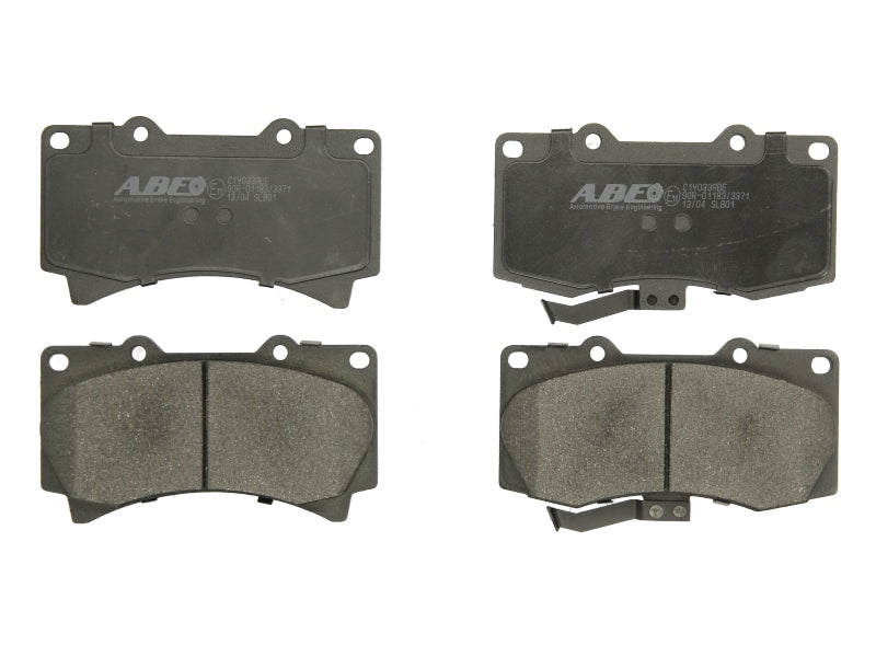 Kit 4 Pastiglie Freno Anteriori Compatibile Per Hummer H3 Dal 2006> BIBA-RICAMBI