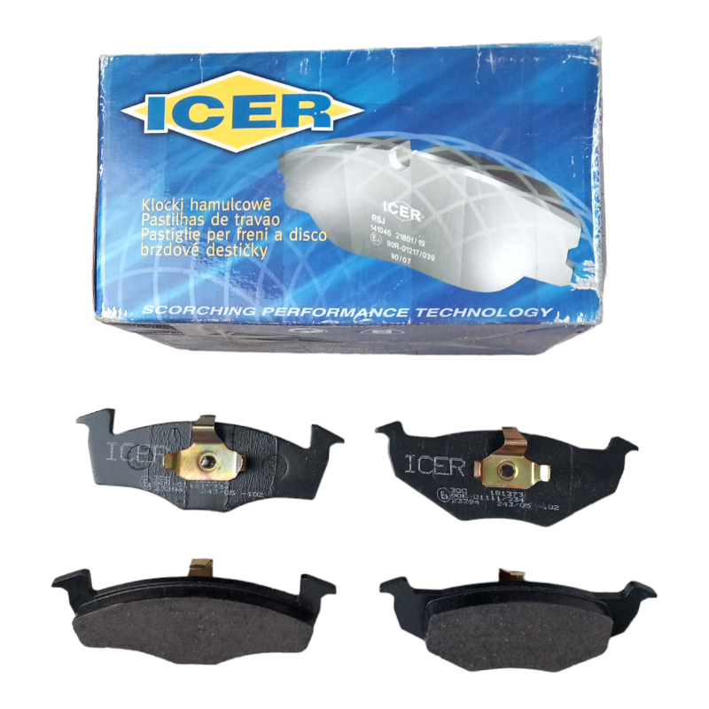 Pastiglie Freno Compatibili Per VW Lupo I (6X1,6E1) art.989X BIBA-RICAMBI