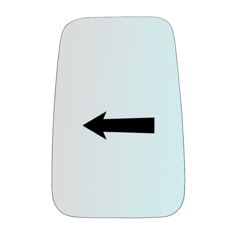 Vetro Specchio Retrovisore Lato DX-Passeggero UNIVERSALE Misure (287 x 168)
