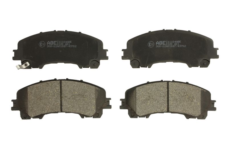Kit 4 Pastiglie Freno Anteriori Compatibile Per Infiniti Q60 Coupè dal 2016> BIBA-RICAMBI