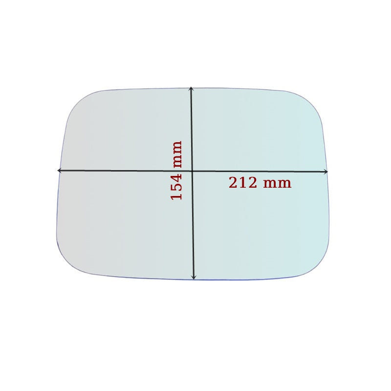 Vetrino Specchio Retrovisore Lato SX-Guidatore Per Hummer H2 dal 2002>