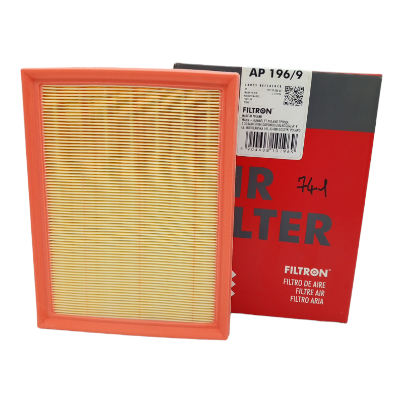 Filtro Aria Motore Filtron Codice.AP196/9 BIBA-RICAMBI