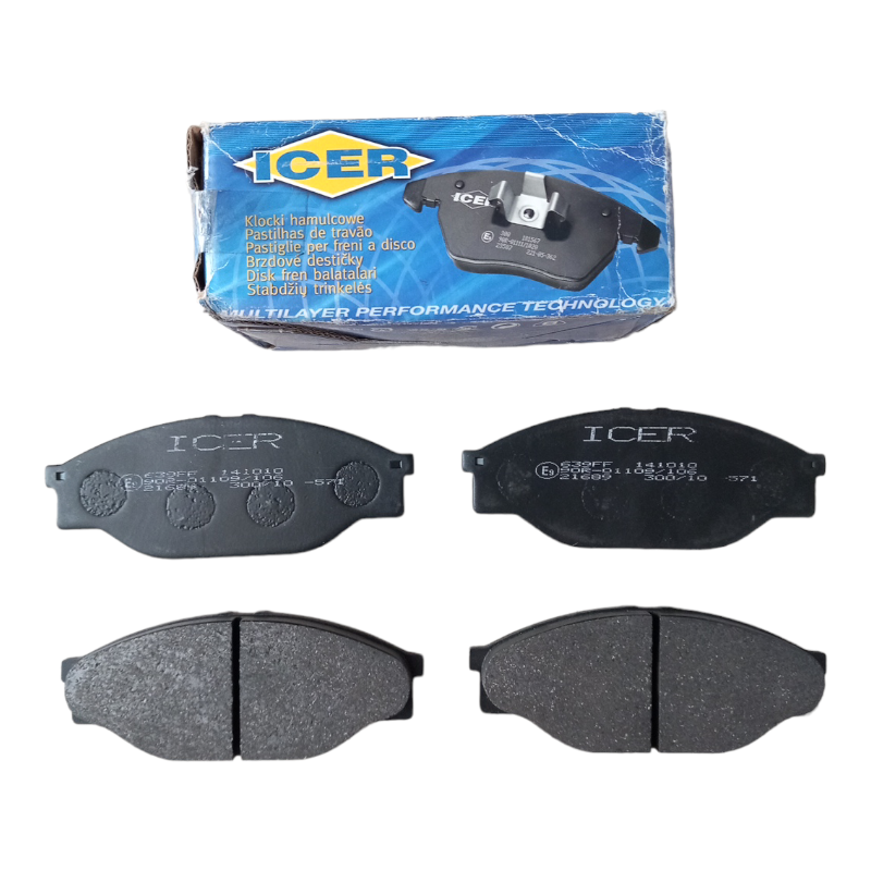 Pastiglie Freno Compatibili Per Toyota Hiace IV (H1) | Hilux V (N) | Hilux VI (N1) art.855X BIBA-RICAMBI