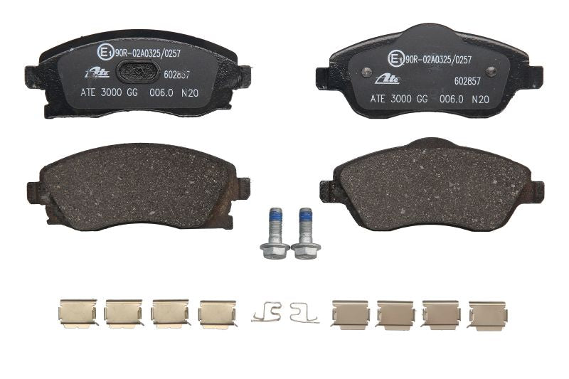 Kit 4 Pastiglie Freno Marca ATE Codice | 13.0460-2857.2 BIBA-RICAMBI