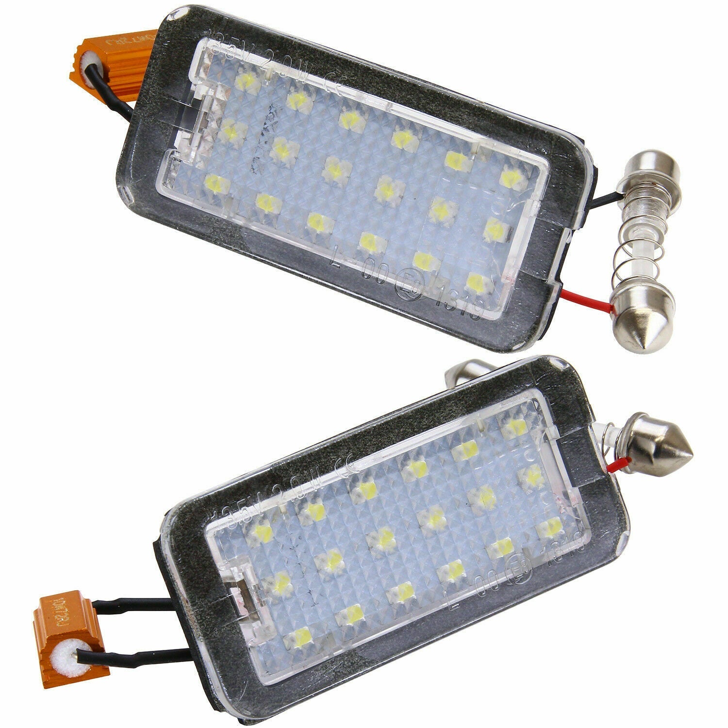 Luci Targa Led Placchette Plafoniere Specifiche Per Fiat 500 C (312) dal 2009> BIBA-RICAMBI