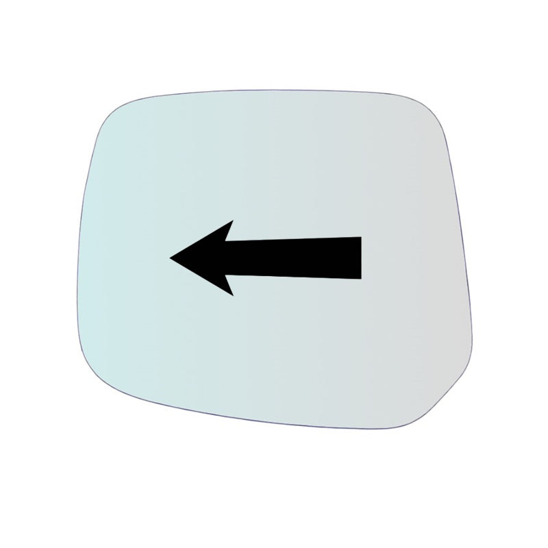 Vetro Specchio Retrovisore Lato SX-Guidatore Per Mitsubishi L200 I dal 1999-2006...