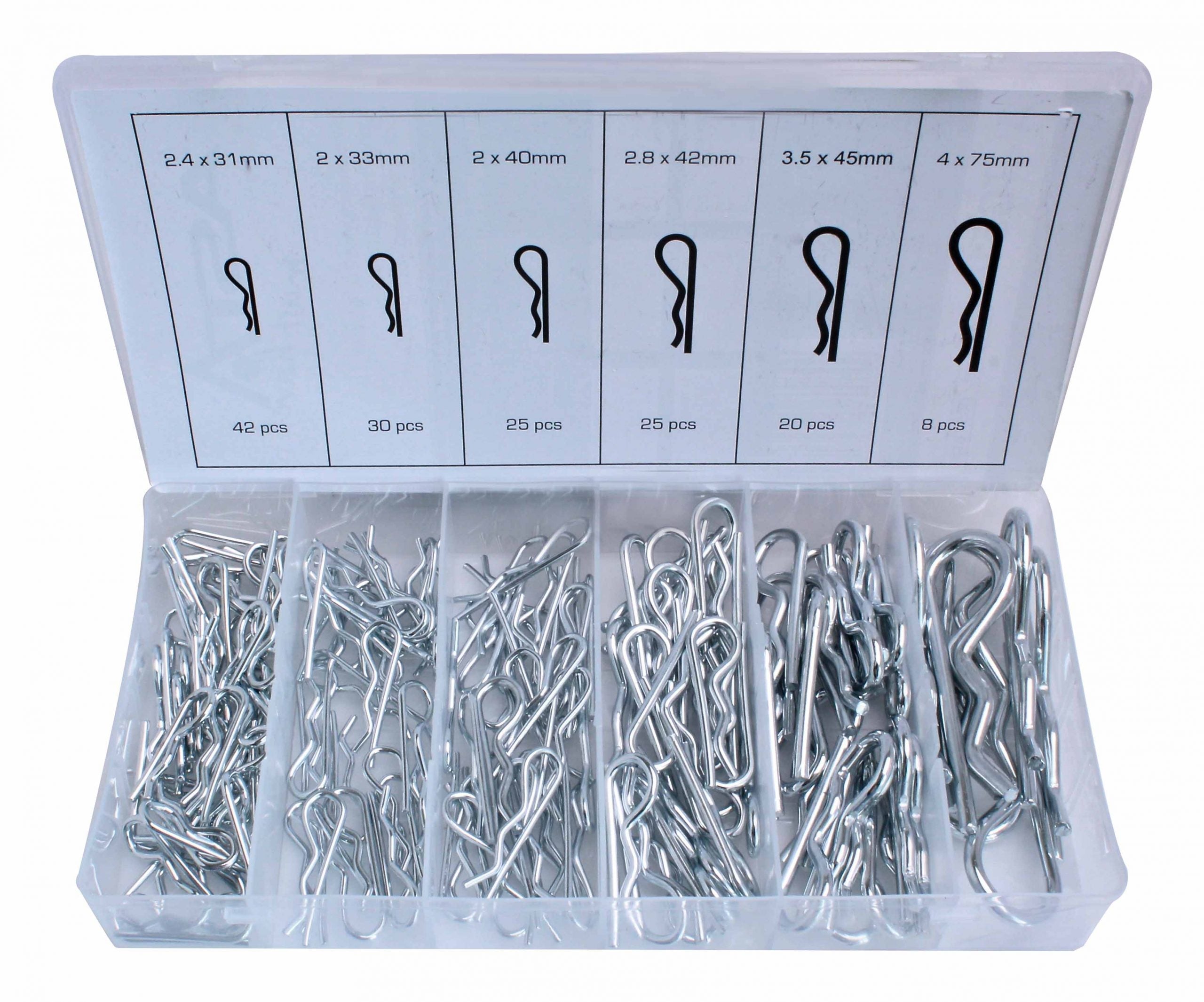 set di spine elastiche da 2 a 4 mm ASTA