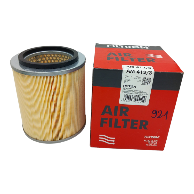 Filtro Aria Motore Filtron Codice.AM 412/3 BIBA-RICAMBI