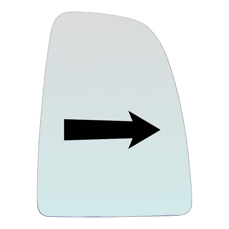 Vetro Specchio Superiore Lato DX-Passeggero Per Fiat Ducato III (250) dal 2006>