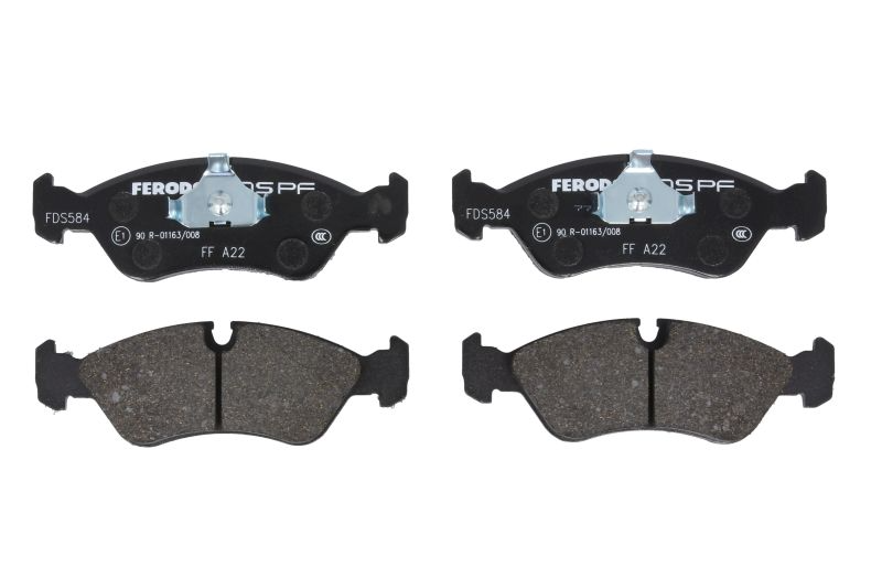 Kit 4 Pastiglie Freno Marca Ferodo Codice | FDS584 BIBA-RICAMBI