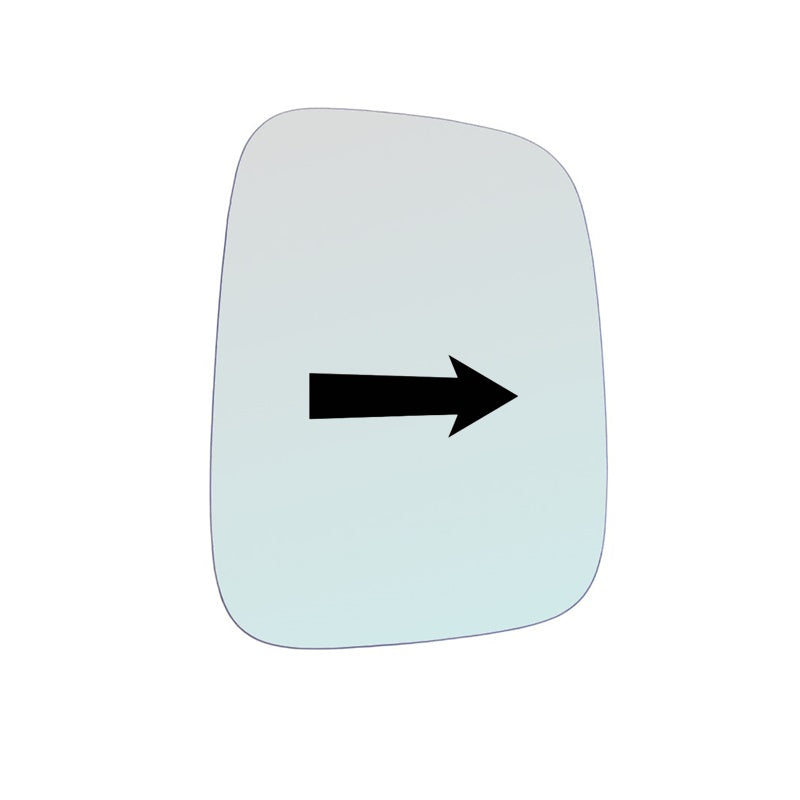 Vetro Specchio Retrovisore Lato DX-Passeggero Per VW Caddy III (2K) dal 2004>