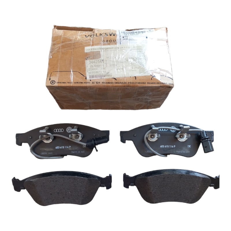 Pastiglie Freno Originali Compatibili Per Audi A6 C6 (4F) | A8 D2 (4D,4E) | VW Phaeton (3D) art.221X BIBA-RICAMBI