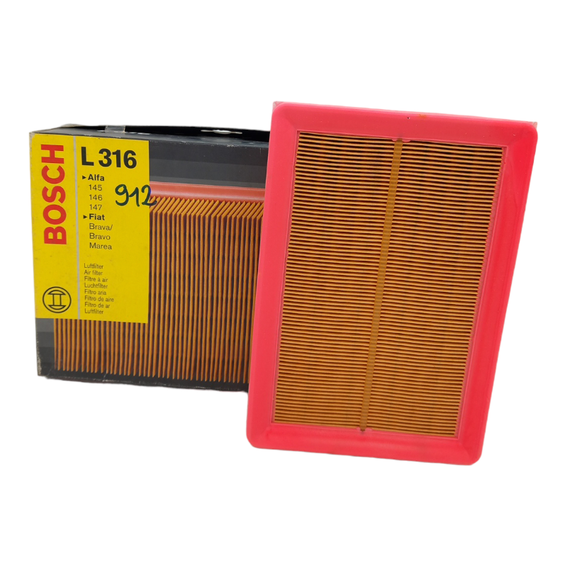 Filtro Aria Motore Bosch Codice.L 316 BIBA-RICAMBI