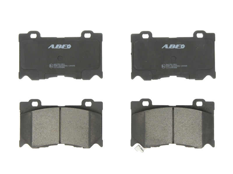 Kit 4 Pastiglie Freno Anteriori Compatibile Per Infiniti QX70 Dal 2013> BIBA-RICAMBI