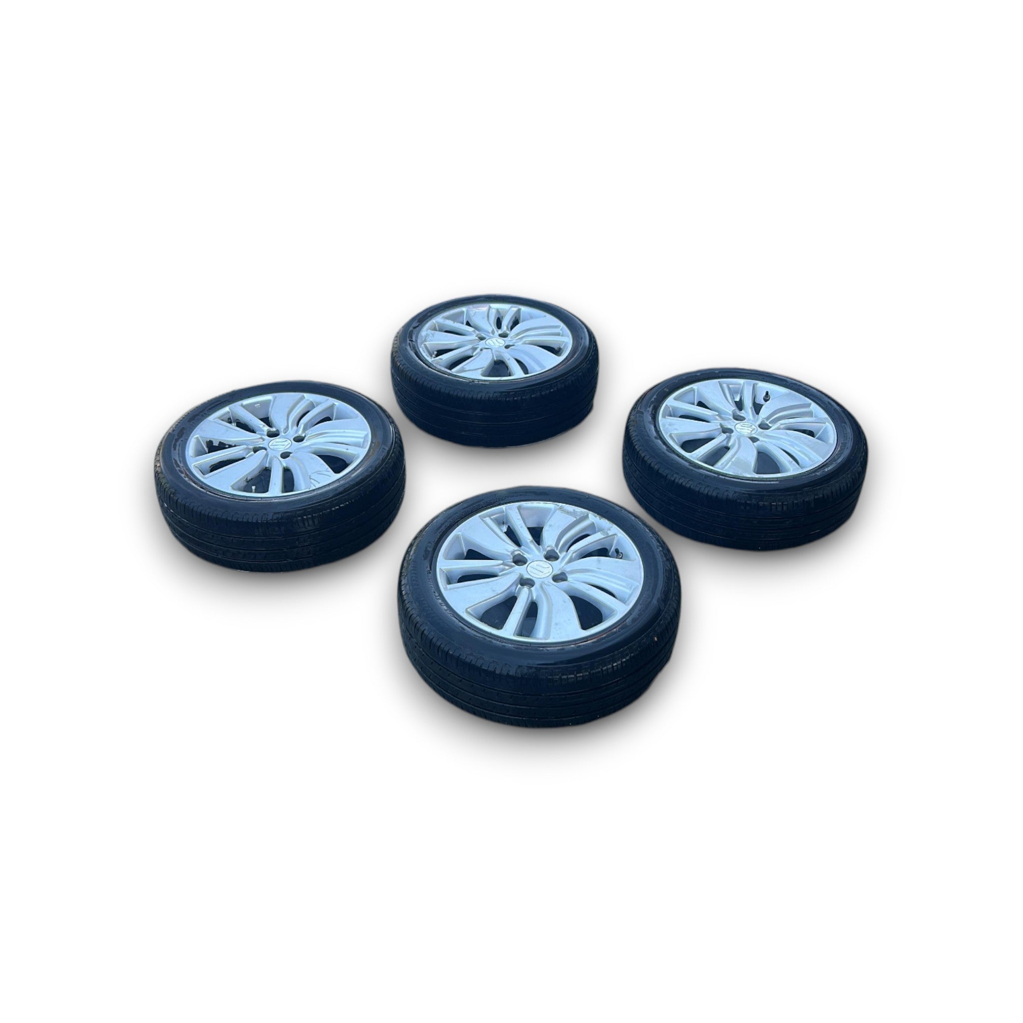 Set 4 cerchi in lega Suzuki Swift VI cod.43210-52r60 (4 fori / 185 / 55 r16) (2017 > ) - BIBA-RICAMBI