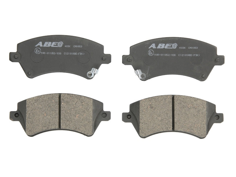 Kit 4 Pastiglie Freno Anteriori Compatibile Per Toyota Corolla (E12) Dal 2001-2007 BIBA-RICAMBI