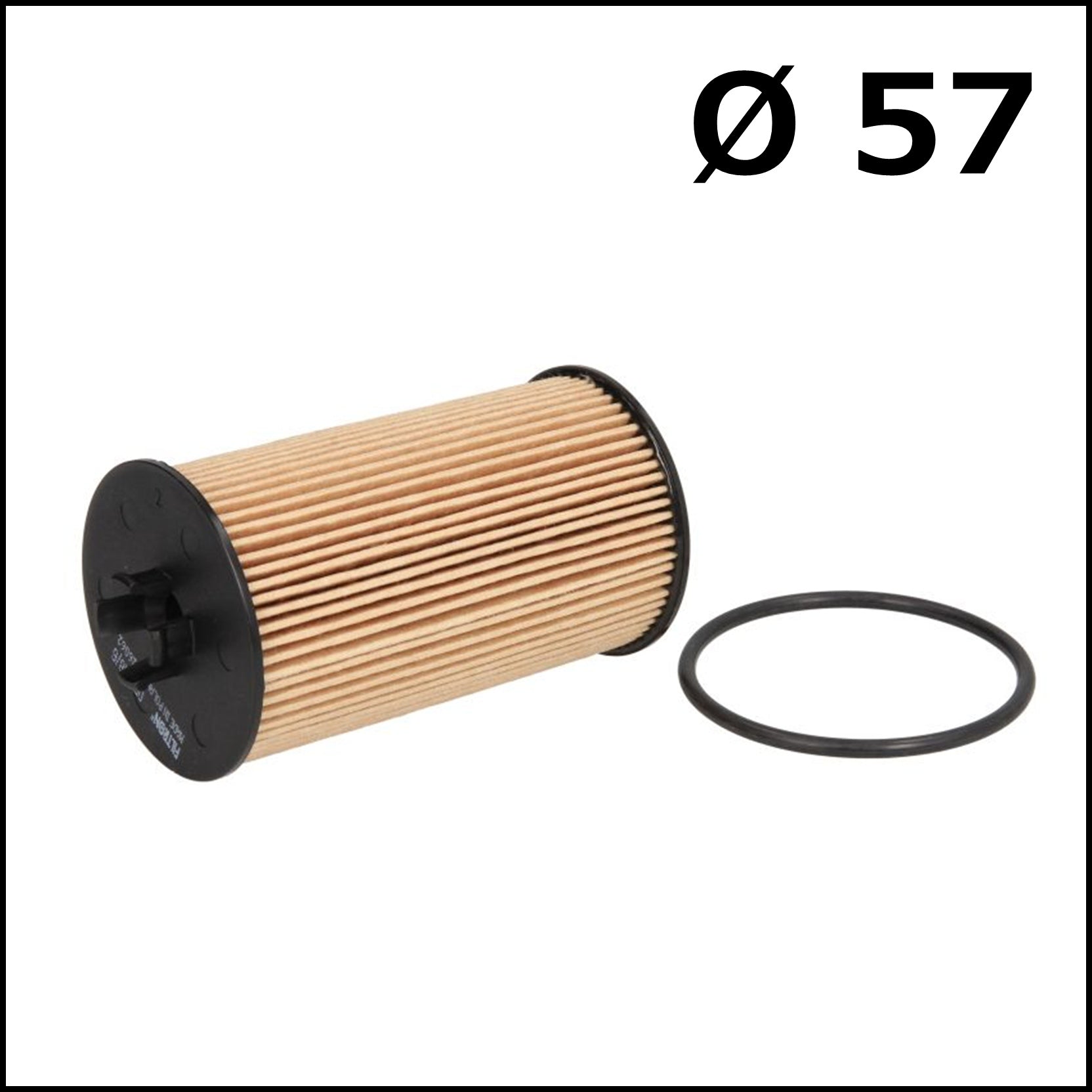 A. Filtro Cartuccia Olio Motore Diametro Esterno Ø 57 art.7422 BIBA-RICAMBI
