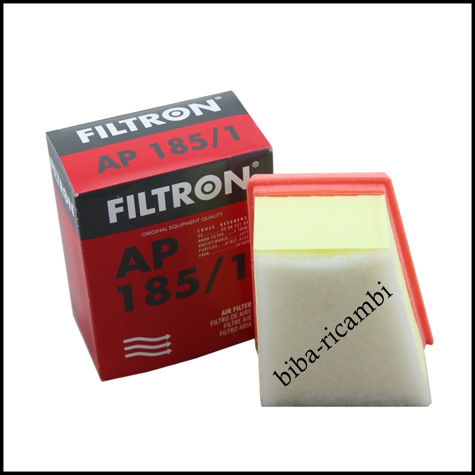 A. Filtro Aria Motore art.6595 BIBA-RICAMBI