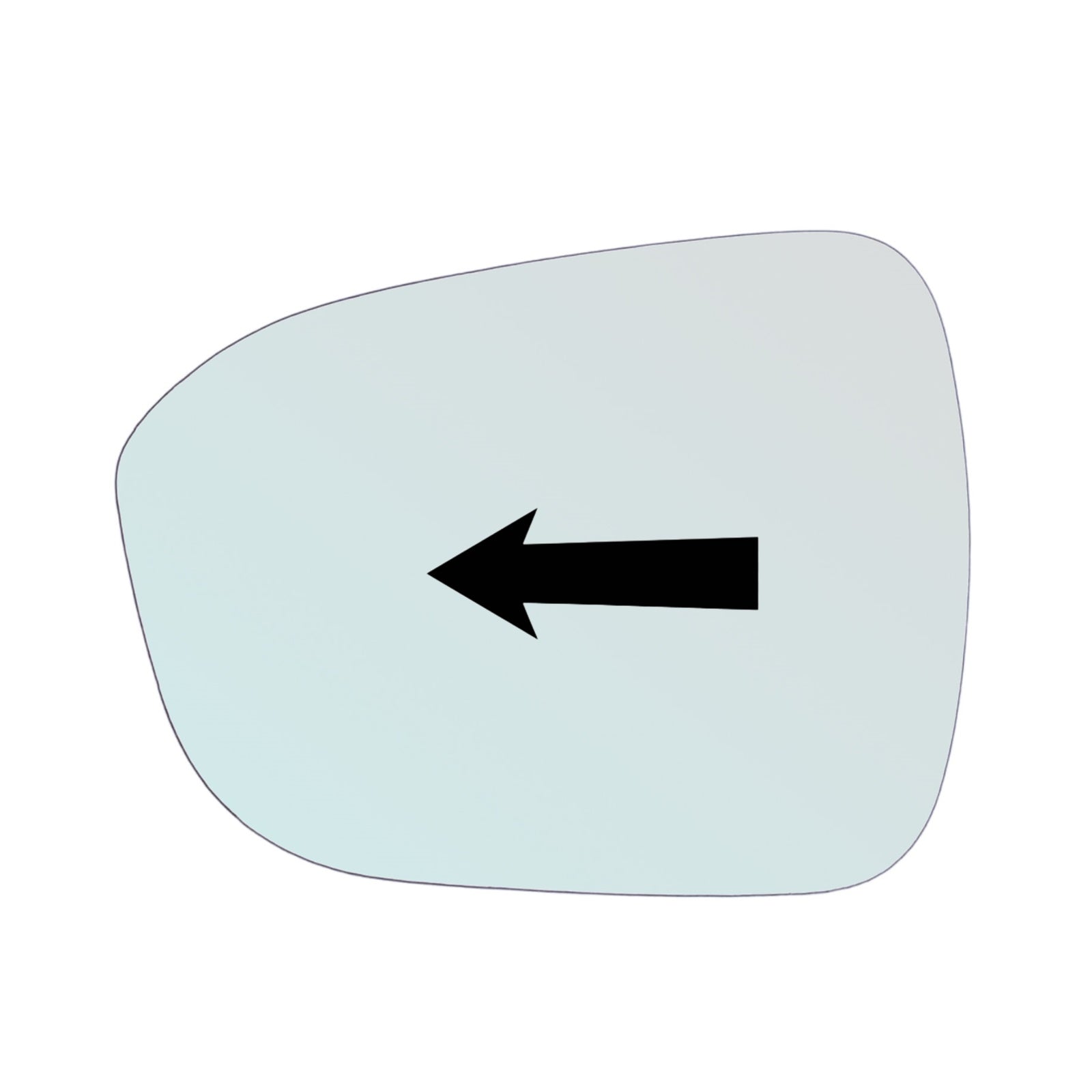 Vetro Specchio Retrovisore Lato SX-Guidatore Per Nissan JUKE II (F16) dal 2019>